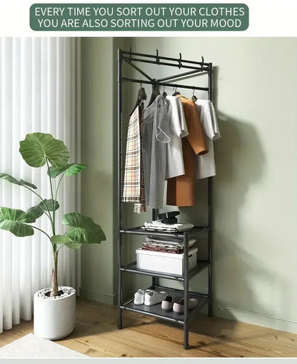 2-Tier Multipurpose Storage Rack – Durable, Moisture & Rust Resistant Organizer