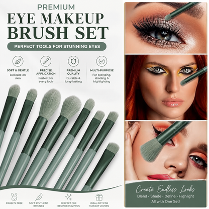 Professional Eye Makeup Brush Set – Soft & Precise Blending Brushes for Stunning Eye Looks
