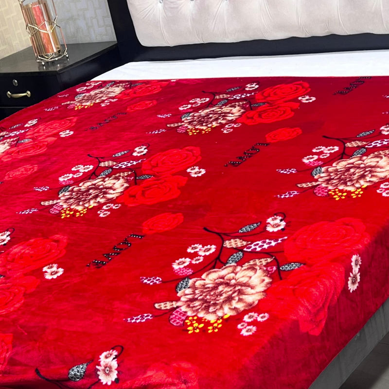 Ultra-Soft Fleecy Double Bed AC Blanket / Comforter ✨