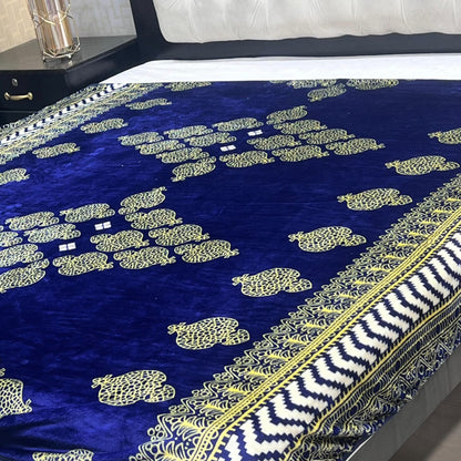 Ultra-Soft Fleecy Double Bed AC Blanket / Comforter ✨