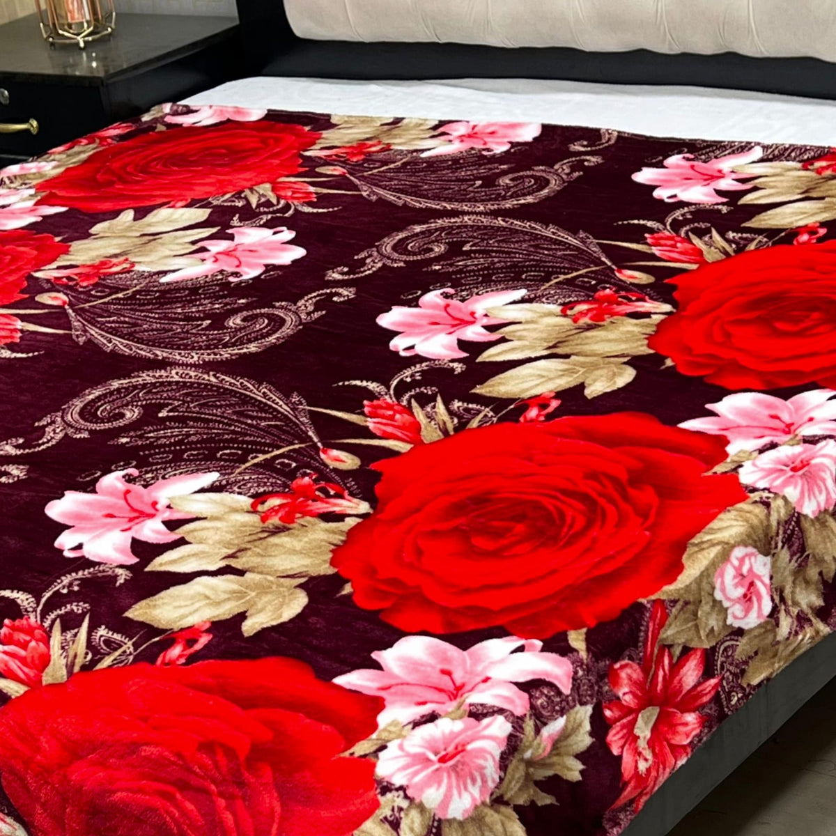 Ultra-Soft Fleecy Double Bed AC Blanket / Comforter ✨