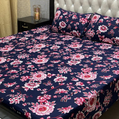 3D-Crystal cotton Bedsheets