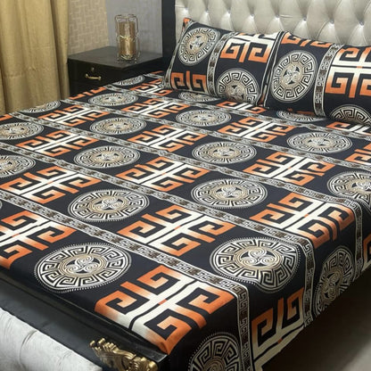 3D-Crystal cotton Bedsheets