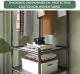 2-Tier Multipurpose Storage Rack – Durable, Moisture & Rust Resistant Organizer