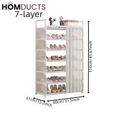 Modern Multi‑Layer Shoe Storage Rack | 5 Layers